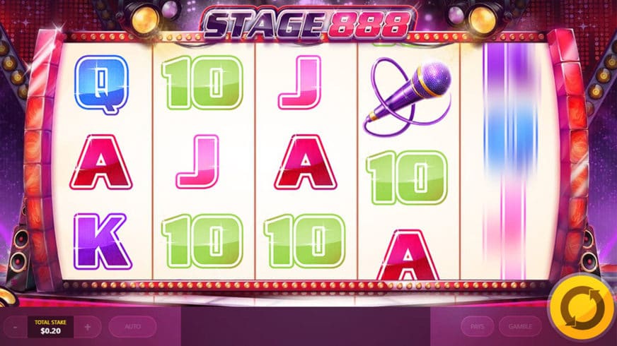 Stage 888 slot screen 1
