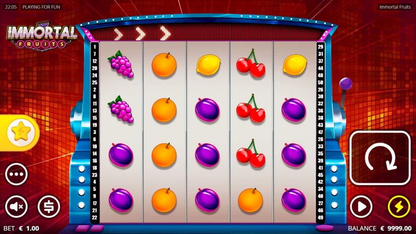 Immortal Fruits slot screen 1