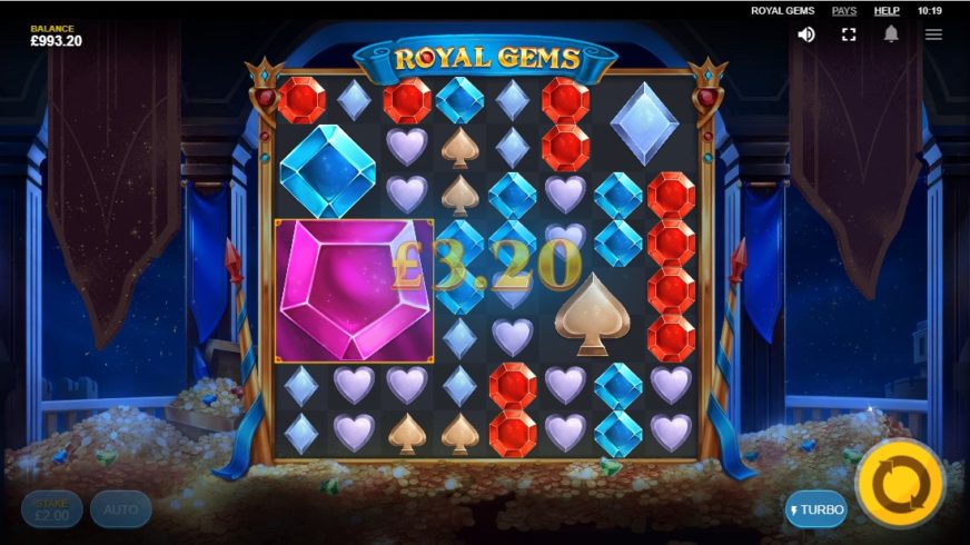Royal Gems slot screen 2