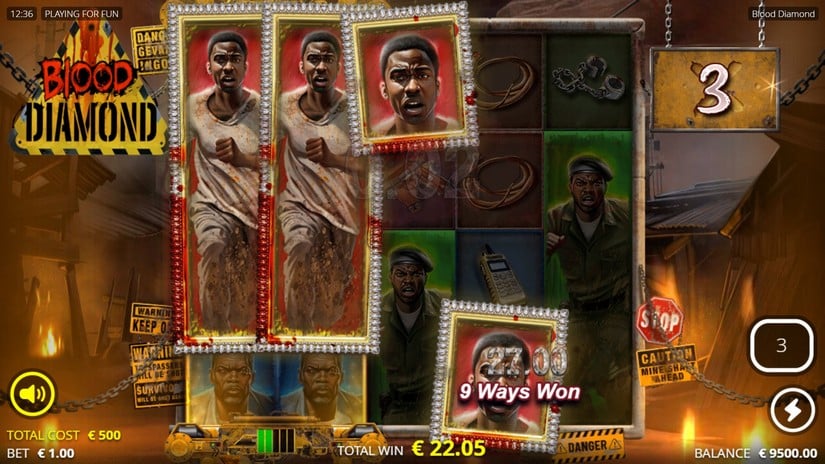 Blood Diamond slot screen 5