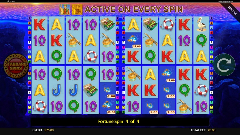 Fishin’ Frenzy Fortune Spins slot screen 3