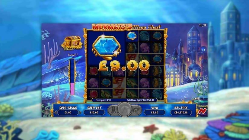 Mermarmaid’s Mega Chest slot screen 4