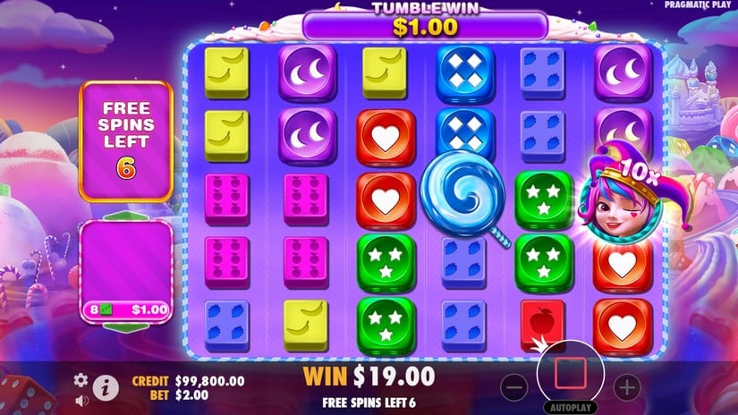 Sweet Bonanza 1000 Dice slot screen 5