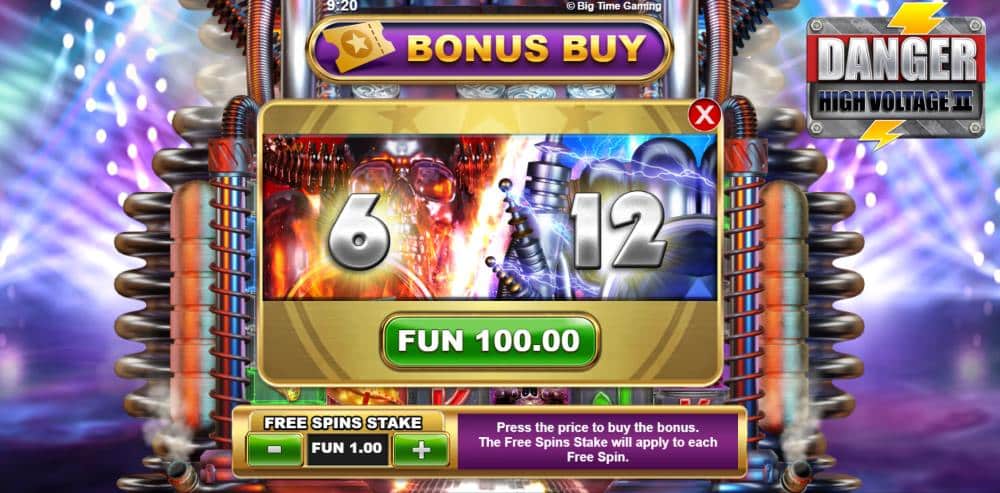Danger! High Voltage 2 bonus buy