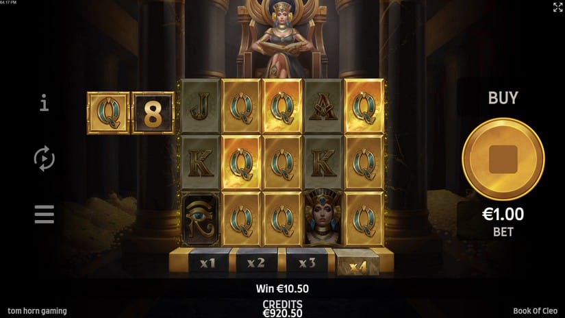 Book of Cleo slot screen 5