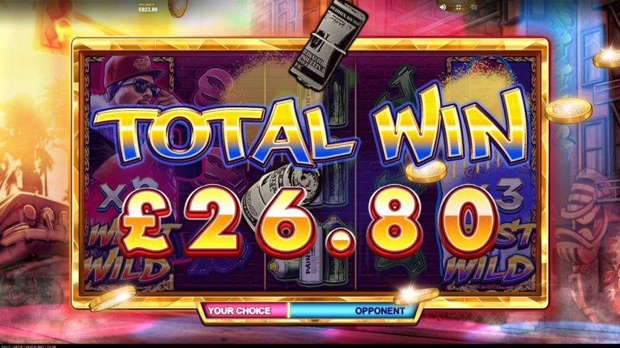 Hustling slot screen 6