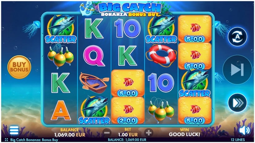Big Catch Bonanza: Bonus Buy slot screen 2