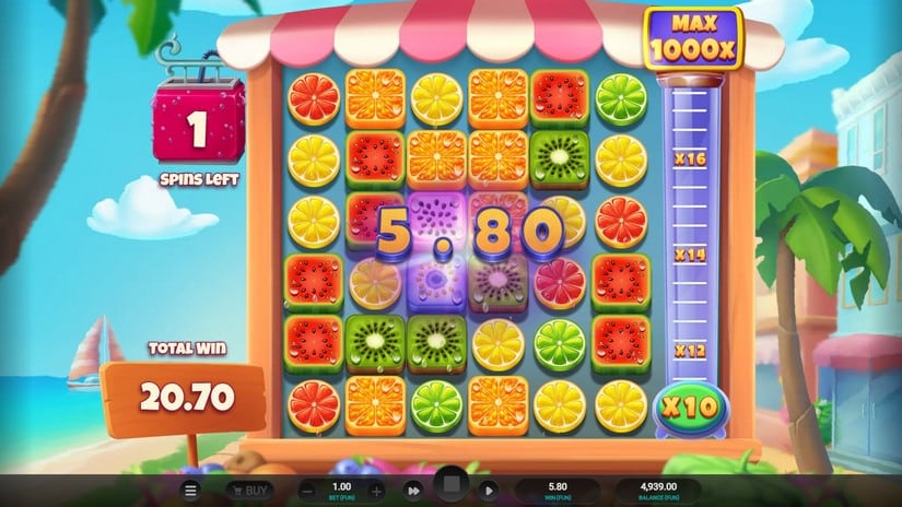 Jumbo Juicy slot screen 4