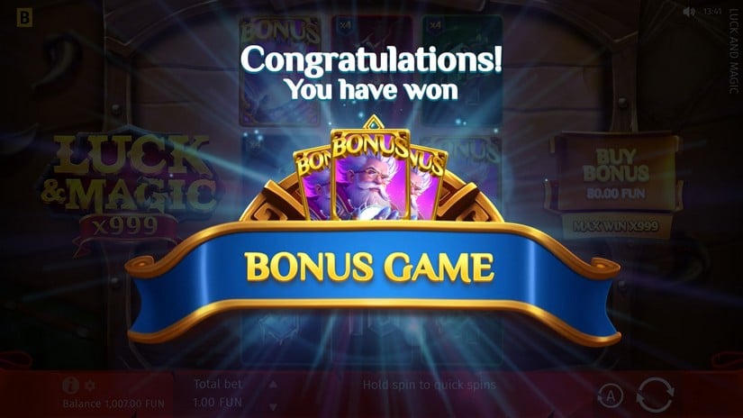 Luck & Magic slot screen 4