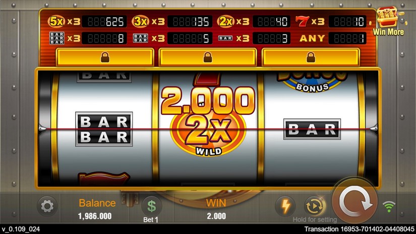 Golden Bank slot screen 4