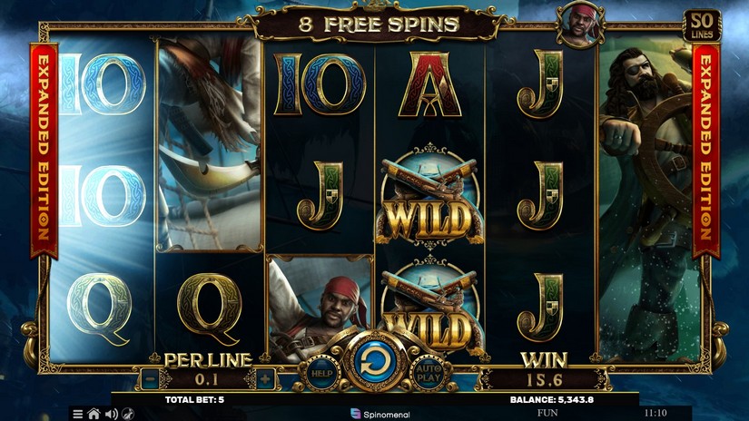 Age Of Pirates Expanded Edition slot screen 6