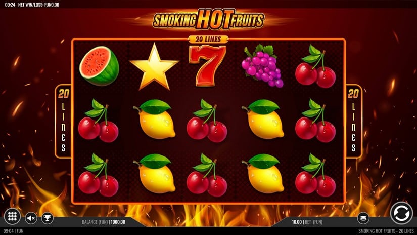 Smoking Hot Fruits 20 slot screen 1