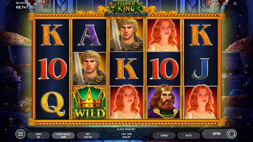 Fisher King slot screen 1