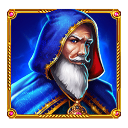 Wild Symbol of Blue Wizard Slot