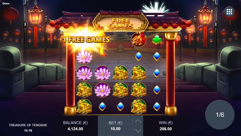 Treasure of Tengshe slot screen 5