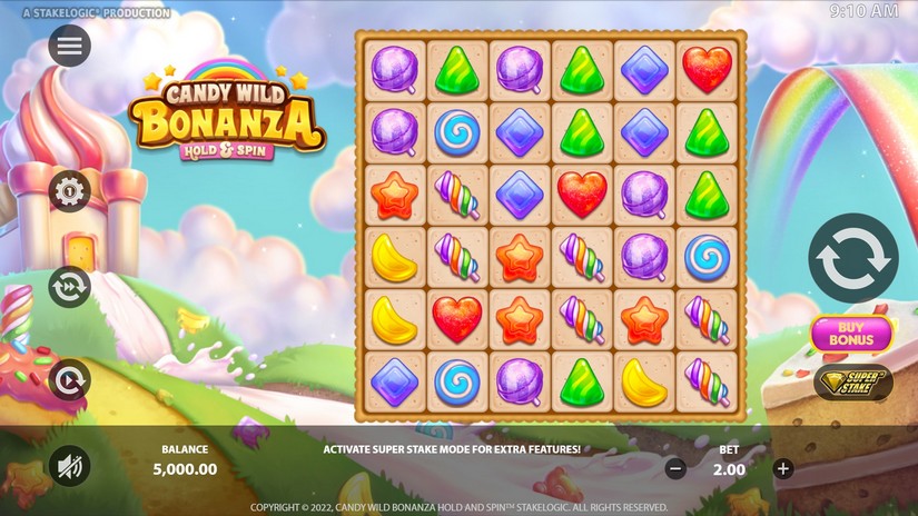 Candy Wild Bonanza slot screen 1