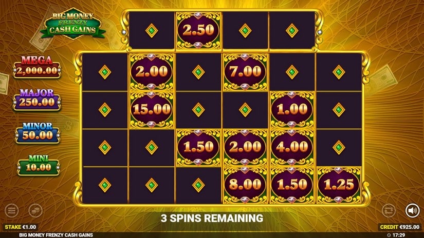 Big Money Frenzy Cash Gains slot screen 4