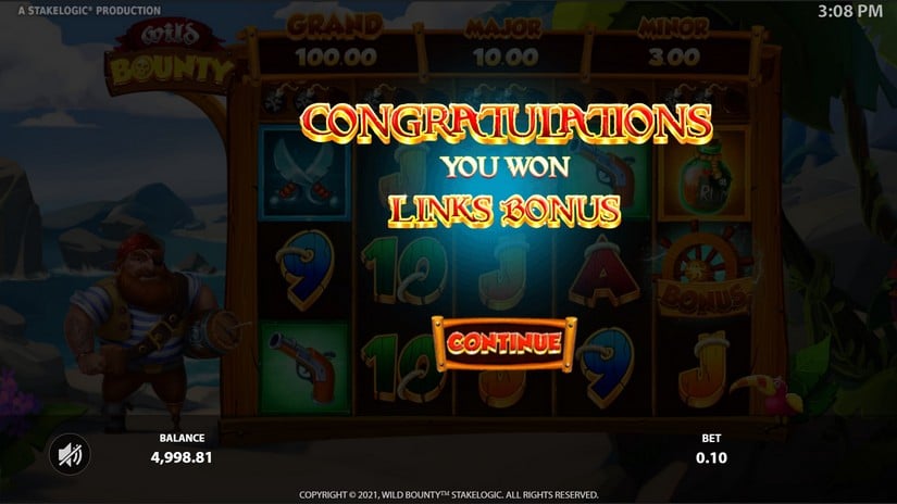 Wild Bounty slot screen 5