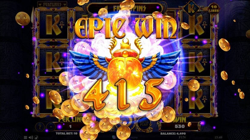 Book of The Divine slot screen 6