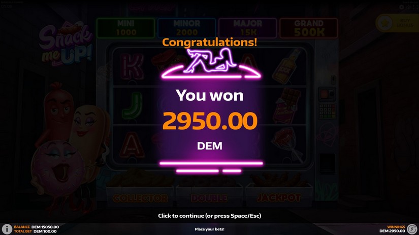 Snack Me Up! slot screen 4