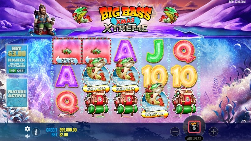 Big Bass Xmas Extreme slot screen 2