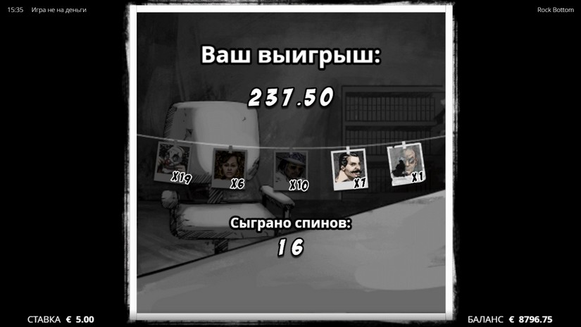 Rock Bottom slot screen 6