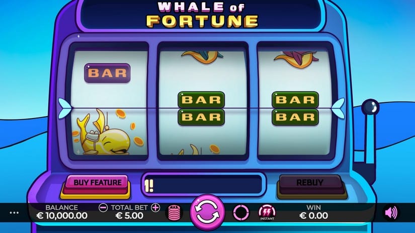 Whale of Fortune slot screen 1