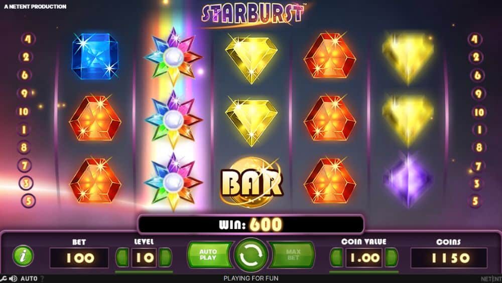 Starburst slot demo