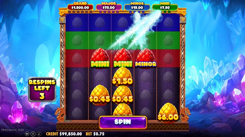 3 Magic Eggs slot screen 4