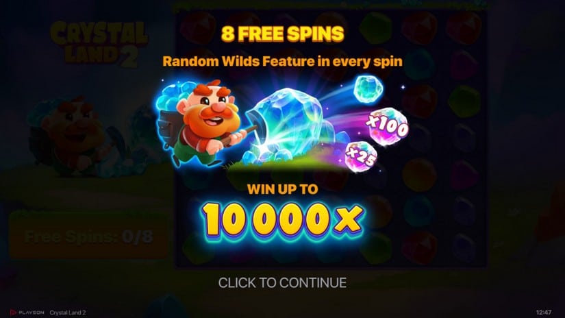 Crystal Land 2 slot screen 4