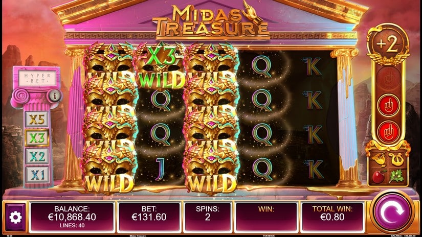 Midas Treasure slot screen 5