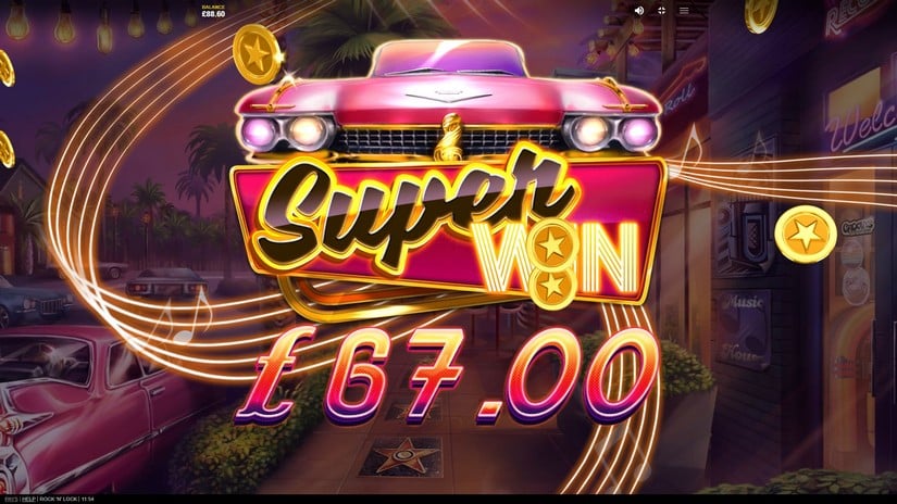 Rock’N’Lock slot screen 7