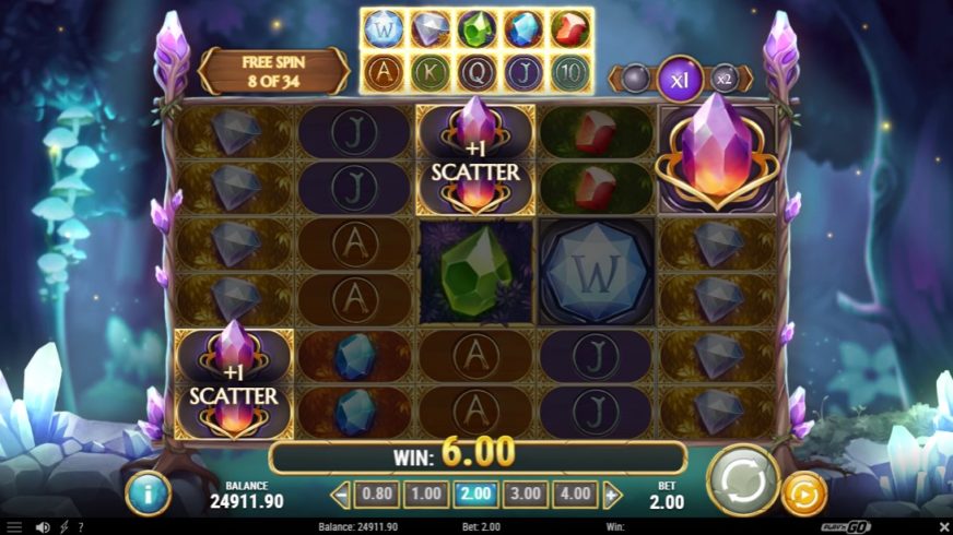 Shimmering Woods slot screen 4