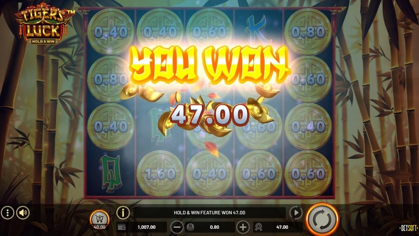 Tiger’s Luck slot screen 2