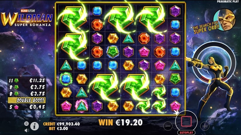 Wildman Super Bonanza slot screen 6