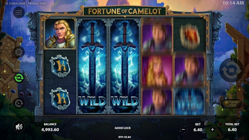 Fortune Of Camelot slot screen 2