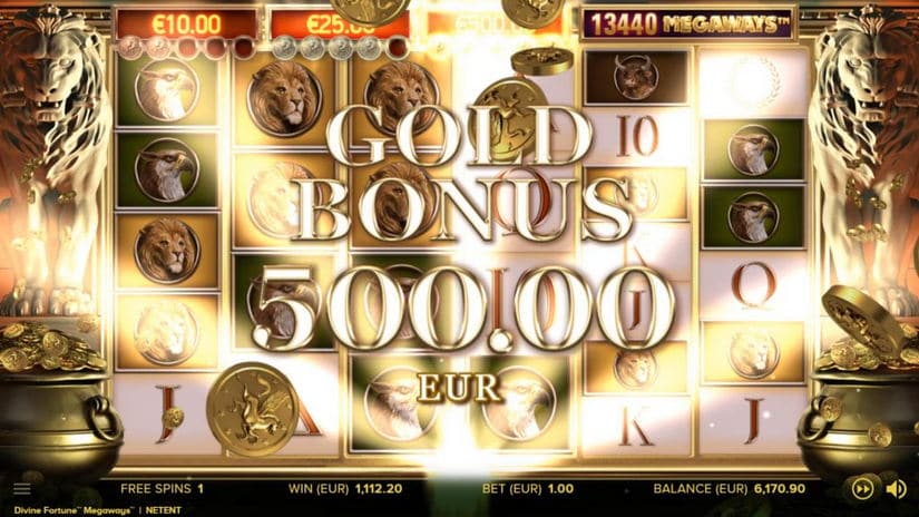 Divine Fortune Megaways slot screen 4