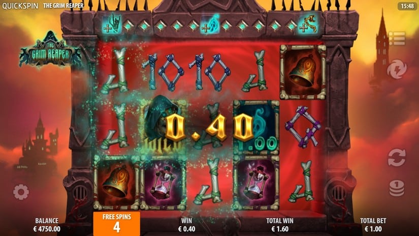 The Grim Reaper slot screen 3