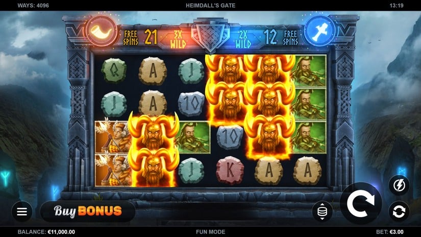 Heimdall’s Gate slot screen 1