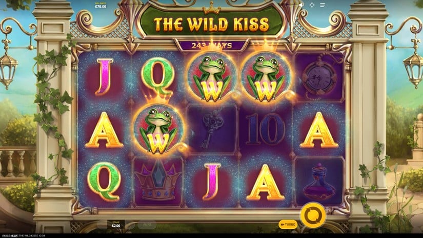 The Wild Kiss slot screen 3