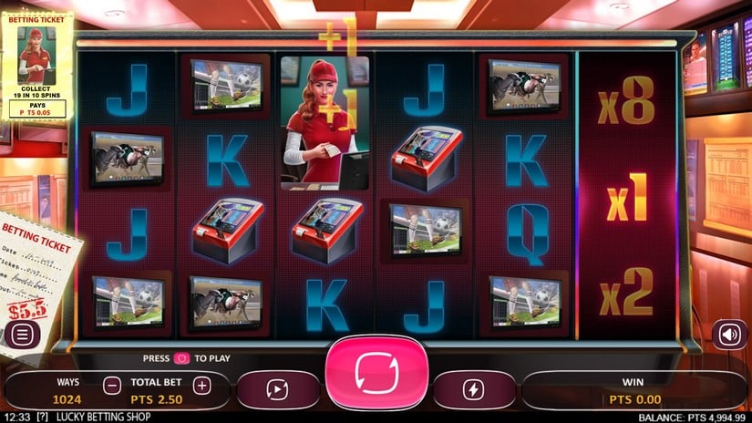 Lucky Betting Shop slot screen 2