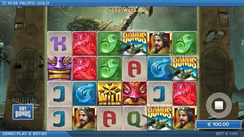 Pacific Gold slot screen 4