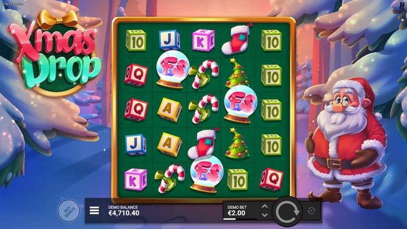 Xmas Drop slot screen 3