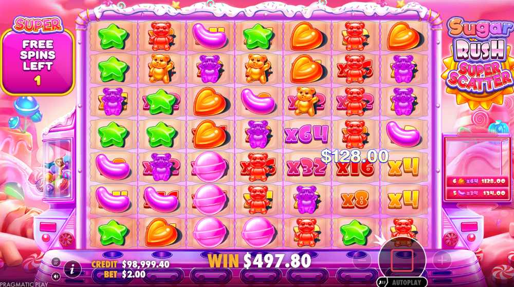 Sugar Rush Super Scatter demo slot