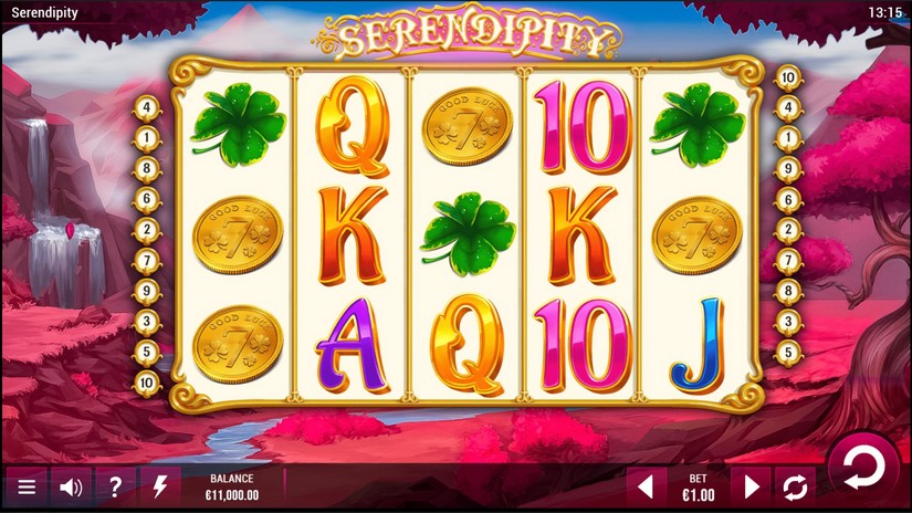 Serendipity slot screen 1