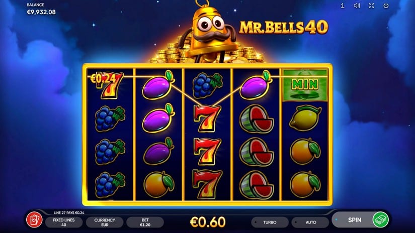 Mr. Bells 40 slot screen 5