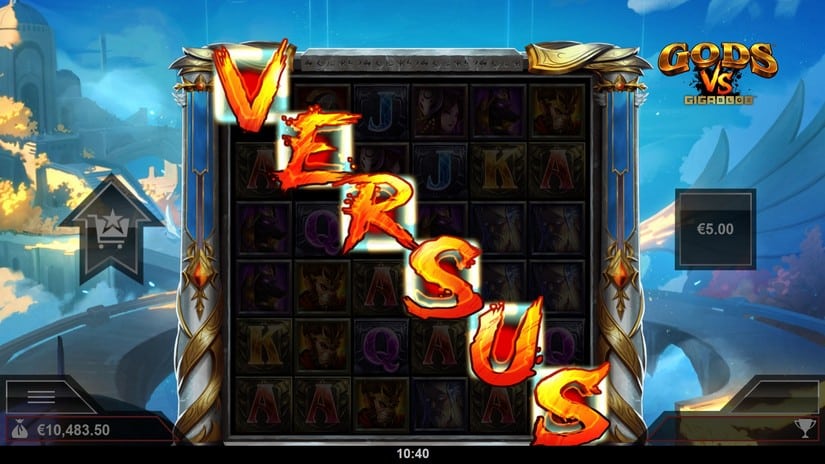 Gods vs Gigablox slot screen 3