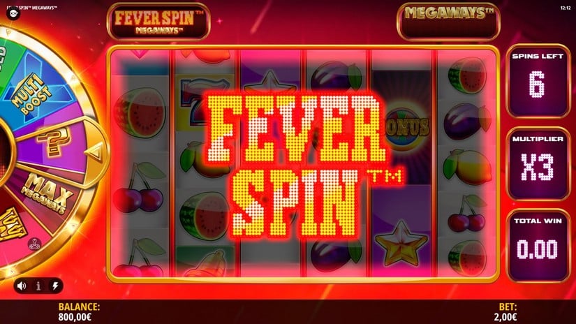 Fever Spin Megaways slot screen 5