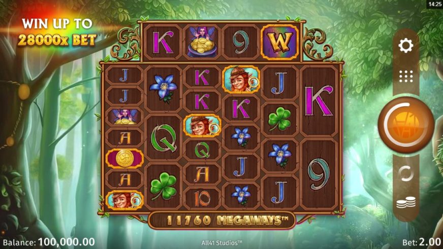 Shamrock Holmes Megaways slot screen 1