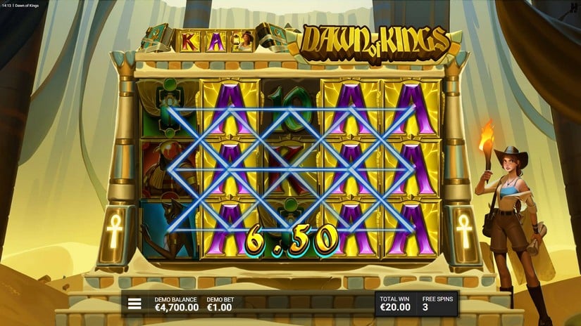 Dawn of Kings slot screen 6